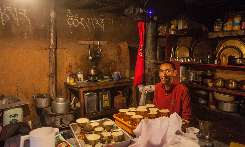 A Monk At Ki Monastery Lahaul Spiti Himachal Pradesh Musings Of A Wandering Mind